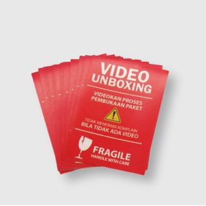 Sticker Video Unboxing