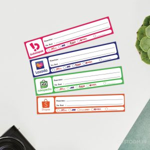 Sticker Label Resi Pengiriman - Label Pengiriman Olshop