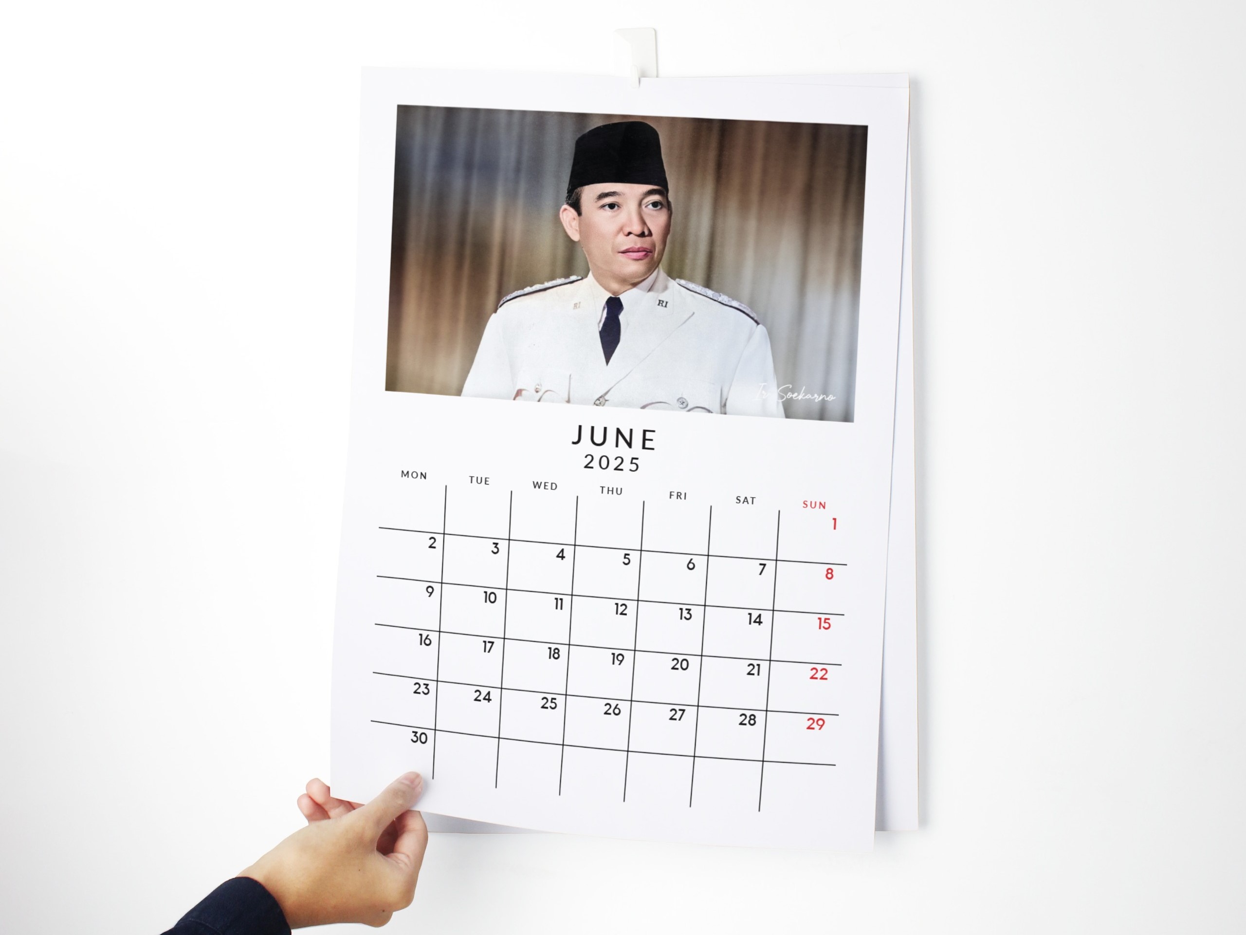 Keunikan Kalender Custom Bertema 17 Agustus sebagai Souvenir